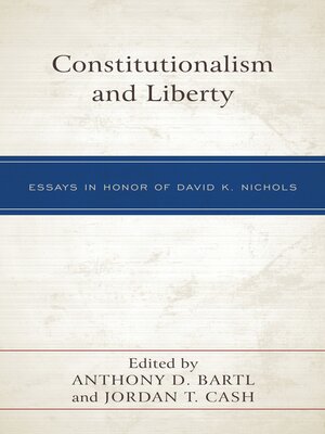 cover image of Constitutionalism and Liberty